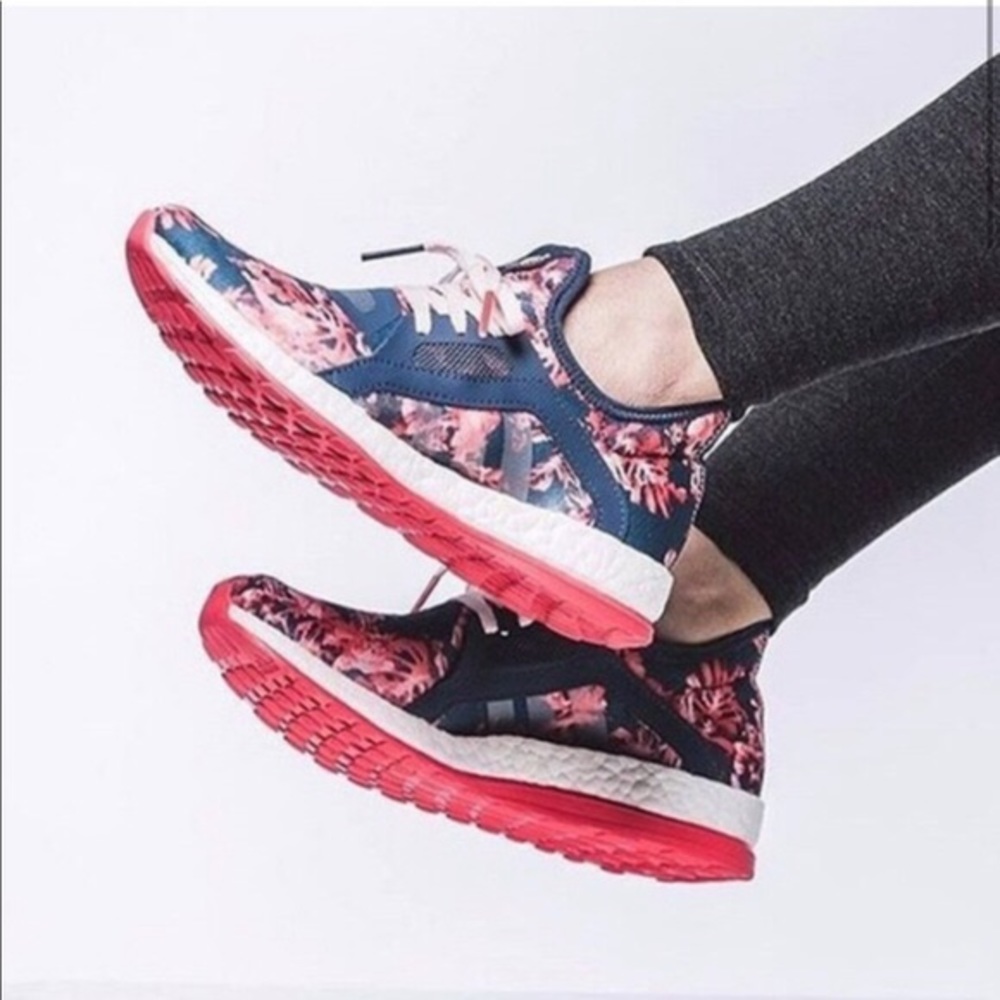 Adidas Pureboost X Floral Pink 8